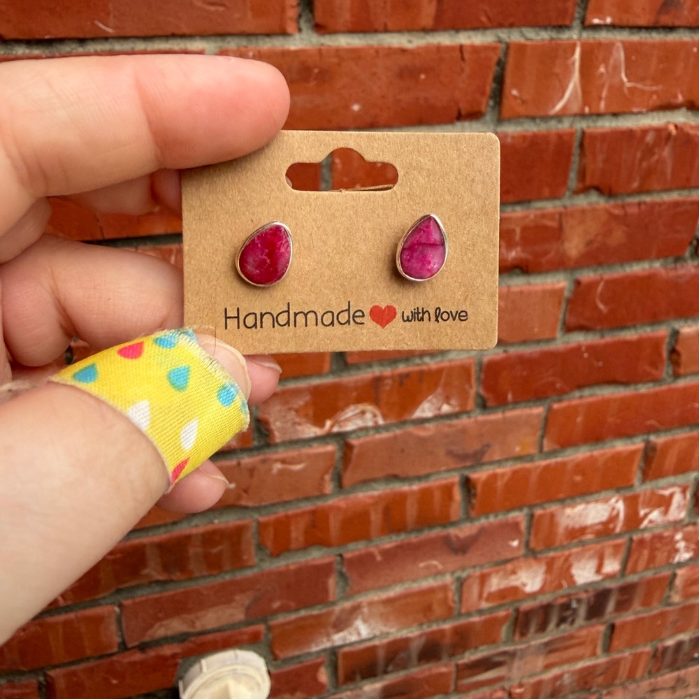 Ruby Earrings - image 1